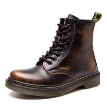 Load image into Gallery viewer, 2019 New Men Boots For Martin Boots Male Shoes Adult Dr Motocycle Boots Warm Ankle Boots Winter Shoes Men Shoes Plus Size 47 48