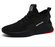 Load image into Gallery viewer, Male Steel Toe Work Safety Shoes Men Boots Breathable Outdoor Casual Sneaker Anti-smashing Piercing Work Safety Boot Mens